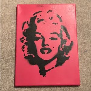 Marilyn Monroe painting